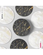 Posavasos de Cartón Originales, Decorativos y Absorbentes para Bebidas y Líquidos.