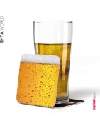 Posavasos de Cartón Originales, Decorativos y Absorbentes para Bebidas y Líquidos.