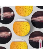 Posavasos de Cartón Originales, Decorativos y Absorbentes para Bebidas y Líquidos.