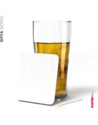 Posavasos de Cartón Originales, Decorativos y Absorbentes para Bebidas y Líquidos.