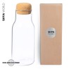 Botella De Cristal con tapón de corcho BOROSILICATO PREMIUM