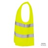 Chalecos de Seguridad amarillo Reflectante. Doble Cinta Reflectiva Alta Visibilidad Transpirable y ligero. Homologado.