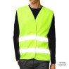 Chalecos de Seguridad amarillo Reflectante. Doble Cinta Reflectiva Alta Visibilidad Transpirable y ligero. Homologado.