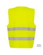 Chalecos de Seguridad amarillo Reflectante. Doble Cinta Reflectiva Alta Visibilidad Transpirable y ligero. Homologado.