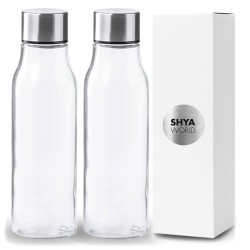 Botella de cristal de alta calidad Premium. Responsable con el medio ambiente. Con diseño y sencillez.