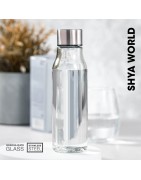 Botella de cristal de alta calidad Premium. Responsable con el medio ambiente. Con diseño y sencillez.