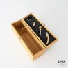 Caja para Botella de Vino de Madera. Estuche para regalar. Kit Set Accesorios de vinos Incluidos.