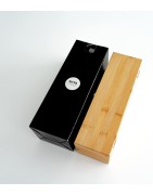 Caja para Botella de Vino de Madera. Estuche para regalar. Kit Set Accesorios de vinos Incluidos.