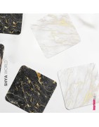 Posavasos de Cartón Originales, Decorativos y Absorbentes para Bebidas y Líquidos.