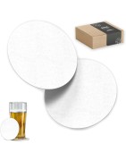 Posavasos de Cartón Originales, Decorativos y Absorbentes para Bebidas y Líquidos.