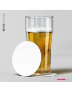 Posavasos de Cartón Originales, Decorativos y Absorbentes para Bebidas y Líquidos.