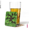 Posavasos de Cartón Originales, Decorativos y Absorbentes para Bebidas y Líquidos.