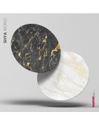 Posavasos de Cartón Originales, Decorativos y Absorbentes para Bebidas y Líquidos.